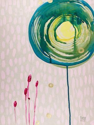Aqua Spin with Lilac D, 2014