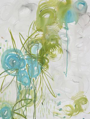 Blue Blossoms A, 2017