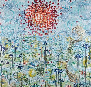 Squall with Gold Fish, 2014