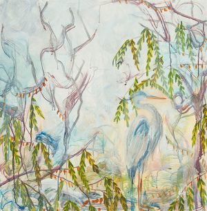 Heron in the Rookery