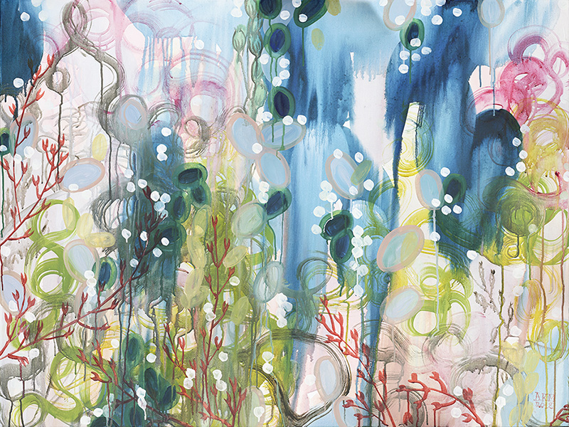April <br>36” x 48”