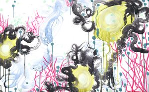 Neptune's Garden <br>30" x 49.25"