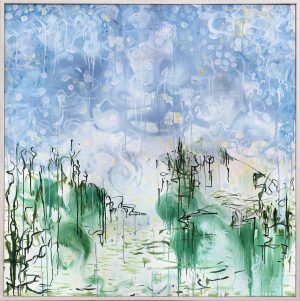 Gathering Storms in the Ancient Seas <br>48” x 48”